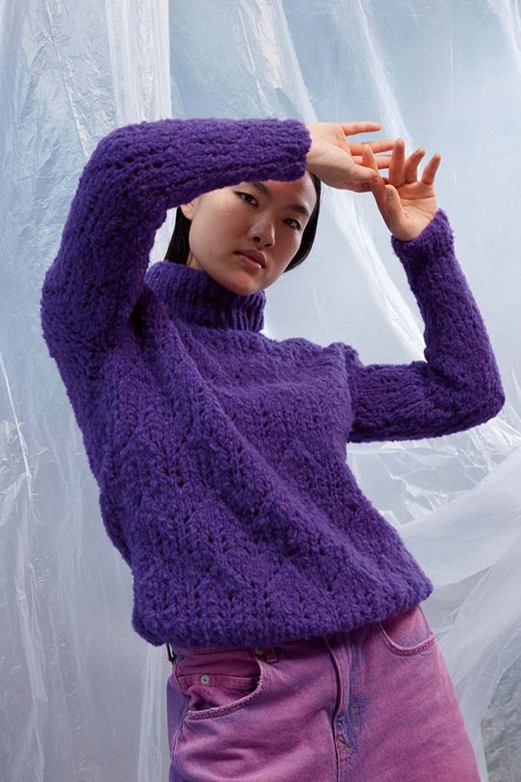 Anleitung Nr. 18849 Pullover "Flurina" aus Phoenix (Lang Yarns)