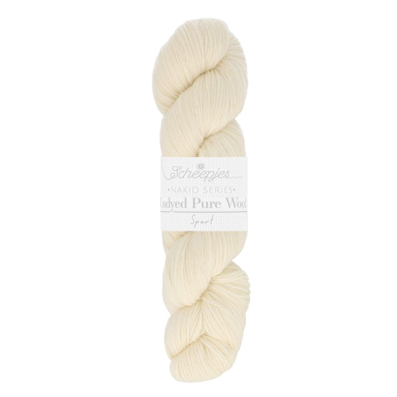 002 Nakid S. Undyed Pure Wool Sport