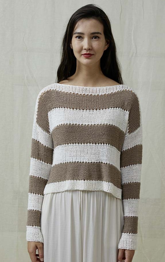 Anleitung Nr. 19670 Pullover aus Lino