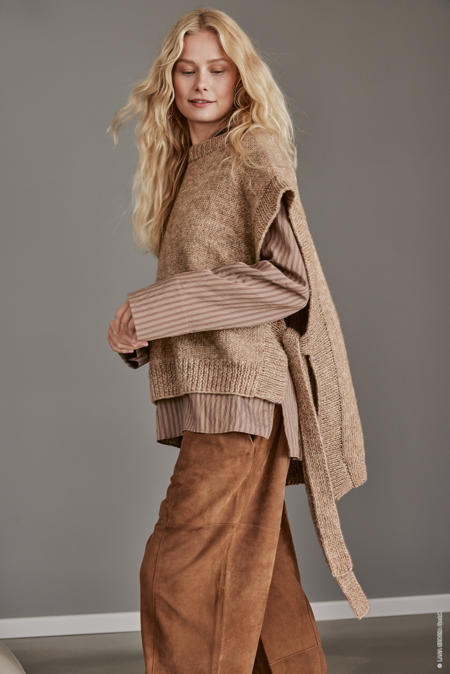 Anleitung Nr. 19255 Slipover aus Natural Alpaca Pelo