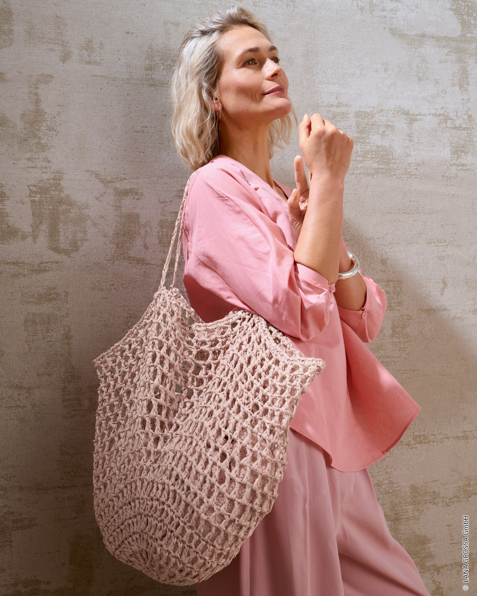 Anleitung Nr. 19677 Netztasche aus The Bast & Cosmo (Lana Grossa)