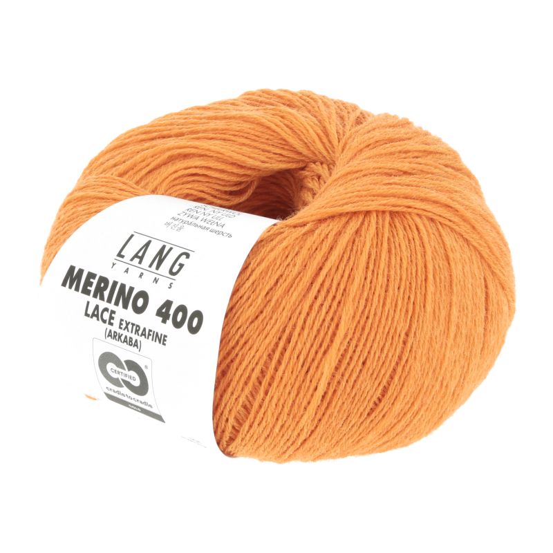 796.0359 mandarin melange  (Merino 400 Lace)