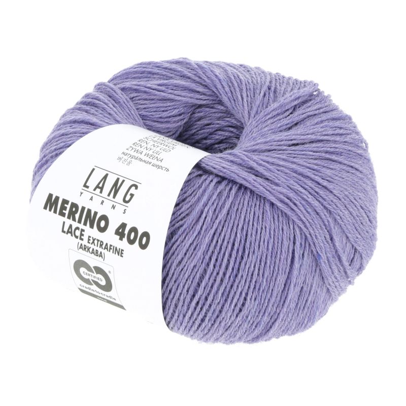 796.0346 flieder melange (Merino 400 Lace)