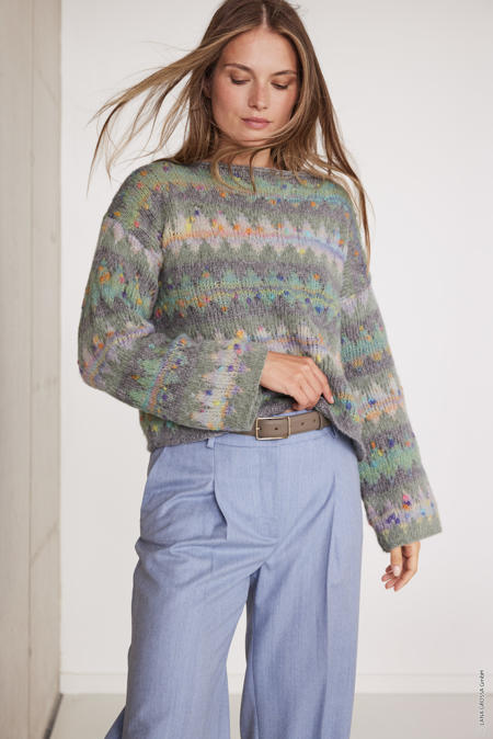 Anleitung Nr. 19007 Pullover aus Brigitte No. 2 & Cassata