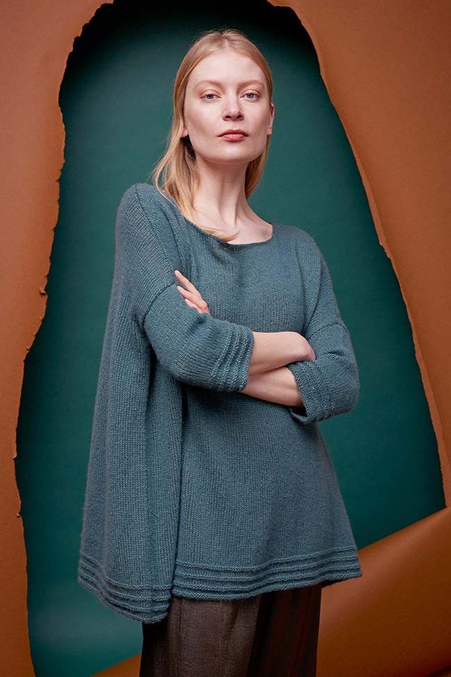 Anleitung Nr. 18838 Pullover "Nisa" aus Cashmere Dreams (Lang Yarns)