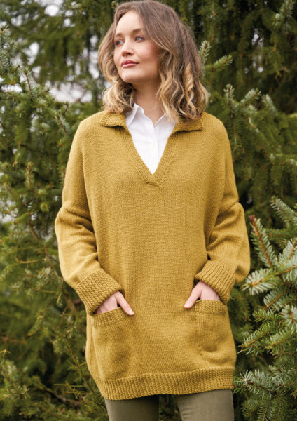 Anleitung Nr. R15834 Pullover "Etta" aus Alpaca Soft DK