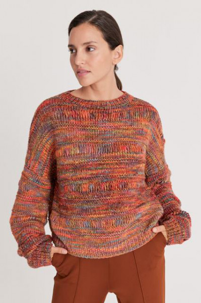 Pullover aus Cool Merino Big Color