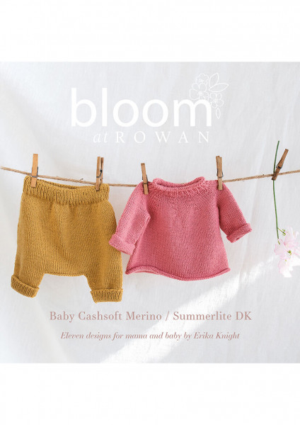 Bloom at Rowan Baby Cashsoft Merino & Summerlite dk