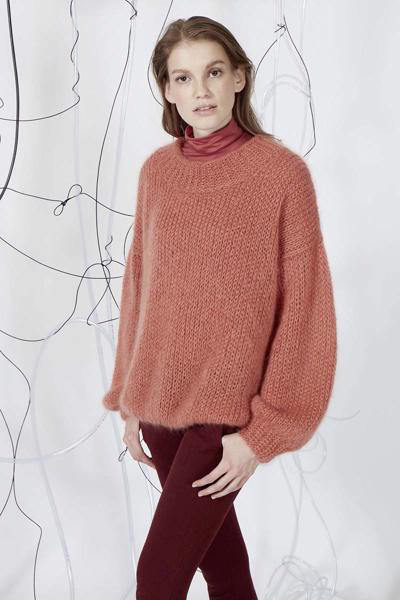 Pullover Oversized aus Mohair Luxe