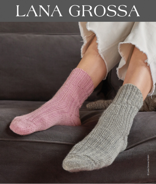 Socken aus Cool Wool 4 Socks